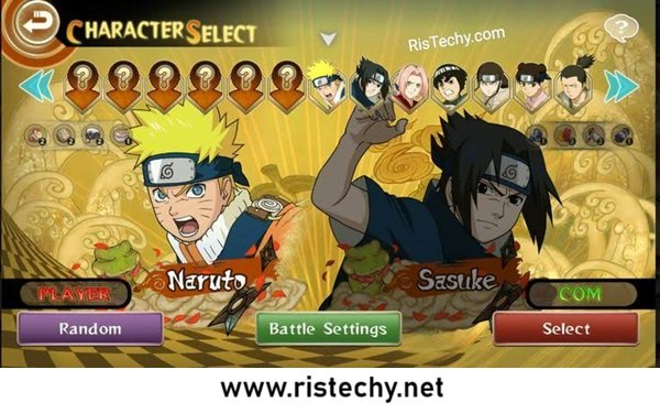 Naruto Ultimate Ninja Storm 1.2.9 Apk Mod Free Download Offline