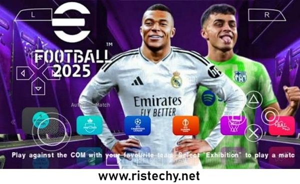 PES 2025 PPSSPP – PSP ISO PS5 Free Download (eFootball)