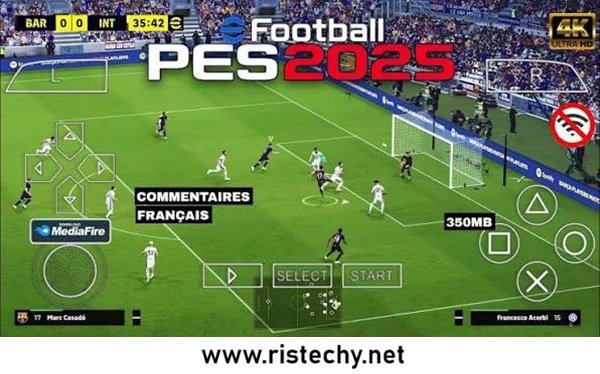 PES 2025 PPSSPP – PSP ISO PS5 Free Download (eFootball)