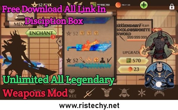 Shadow Fight 2 Mod 2.46.0 APK Free Download (Unlimited Money Gems)