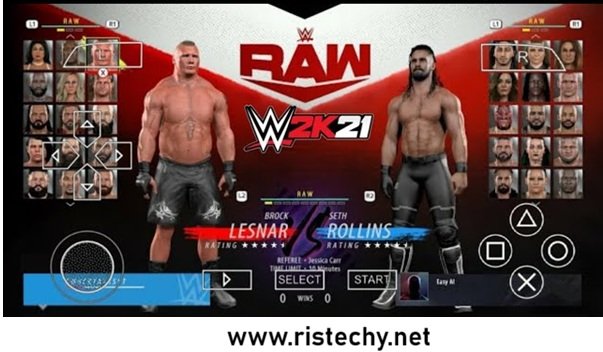WWE 2k21 PPSSPP – PSP Apk ISO Free Download Android