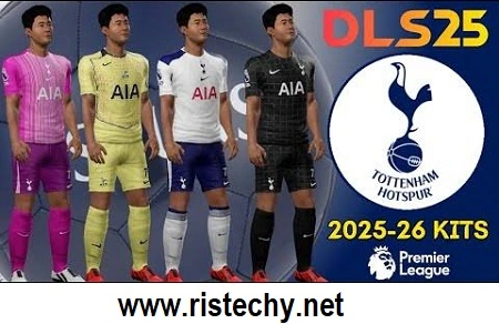 Tottenham Hotspur Kit Dream League Soccer 2025 - 2026