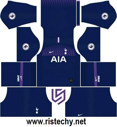 Tottenham Hotspur Kit Dream League Soccer 2025 - 2026